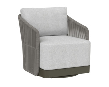 Sunpan 109651 - Allariz Swivel Armchair - Warm Grey - Gracebay Light Grey